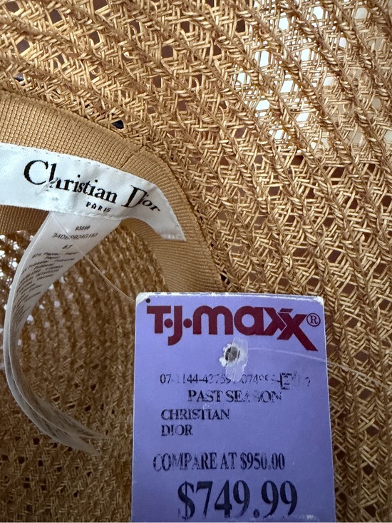 Christian Dior D-Bobby Large Brim Hat Blue Band main image 5